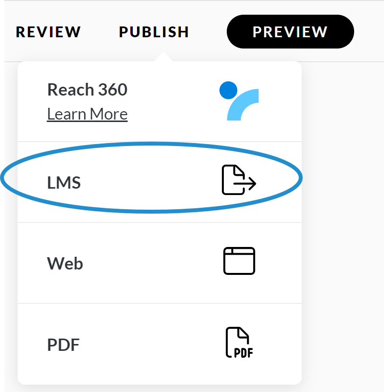 Publishing a SCORM Course from Articulate Rise Publishing SCORM